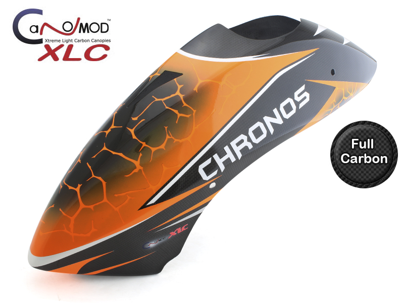 Orange Earthquake - Chronos 700 FULL CARBON Canopy