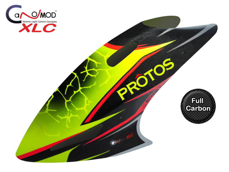 Earthquake - MSH Protos 700 FULL CARBON Canopy