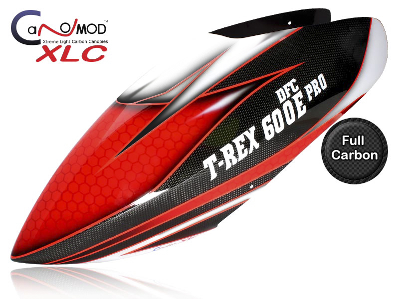 Red Eyes - T-REX 600E PRO DFC FULL CARBON Canopy